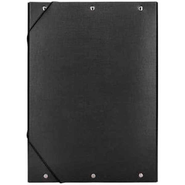 Dossier - LIDERPAPEL - Projekter - Sort - 250 x 350 mm - Ryg 5 cm sort