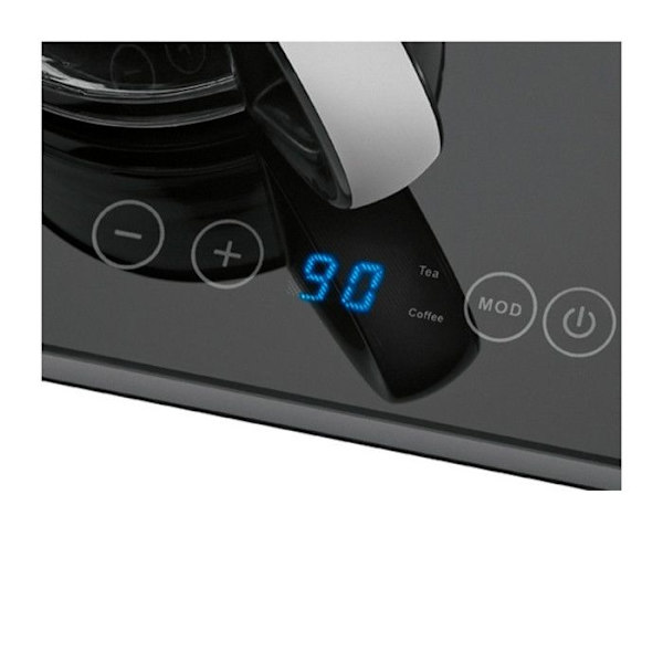 Teekannu ja vedenkeitin ProfiCook PC-TKS 1056 - 2250W - 1.7L - Lämpötilansäädin - Irrotettava suodatin Rostfritt stål