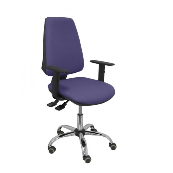 Modell 14SBALI261CRBFRITZ Ergonomisk kontorsstol med synkronmekanism och justerbar i höjdled Klädd sits och ryggstöd
