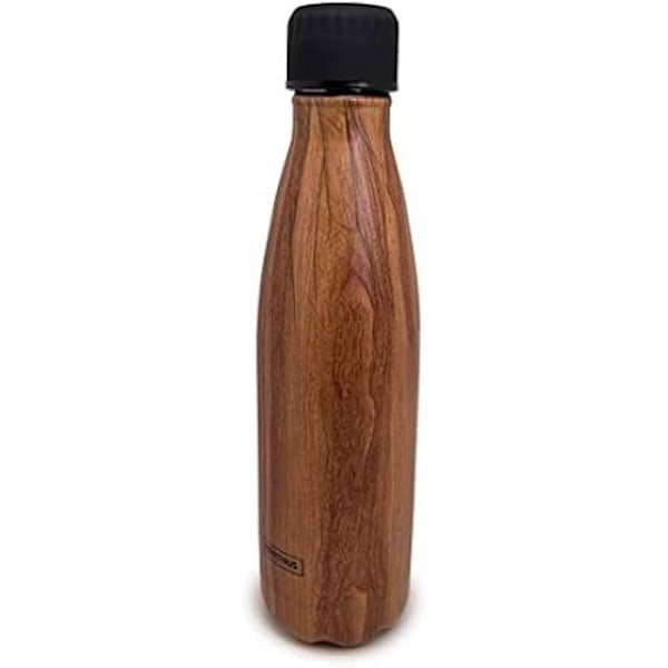 Isolerad flaska - NERTHUS - FIH 516 - Dubbelvägg - Rostfritt stål - 500 ml Blå