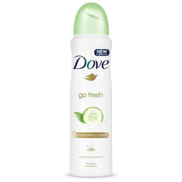 Deodorant - DOVE - GO FRESH - Agurk & Grøn te - 200ml - 48 timer Antiperspirant
