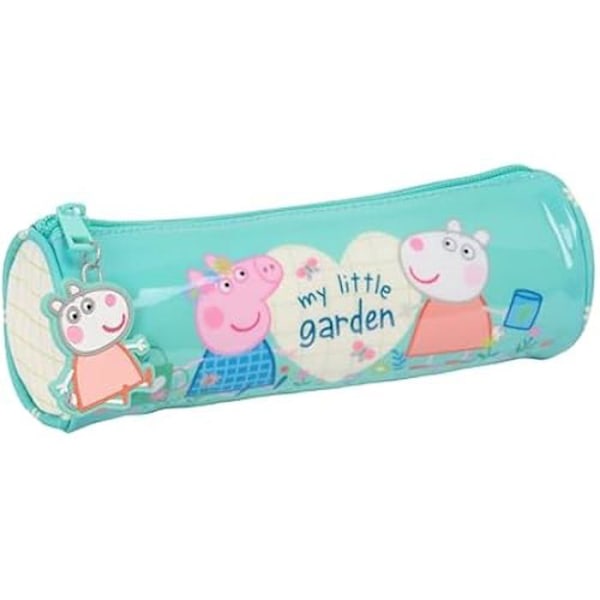 Koulutarvikkeet Pyöreä - SAFTA - Peppa Pig Kauniit Kukat - Vaaleanpunainen - Lapsille 5-14 V - Mukava Rosa