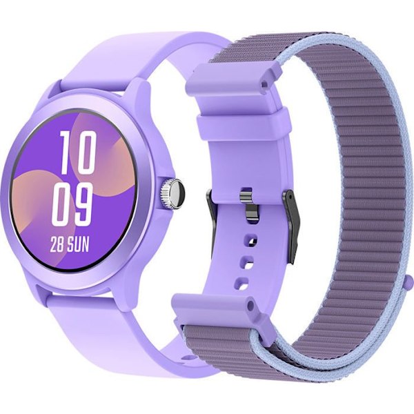 SPC SMARTEE DUO VIVO - Turkis forbundet ur med udskiftelig rem, 1,27”, Bluetooth-opkald, 8 dages batteri, IP68