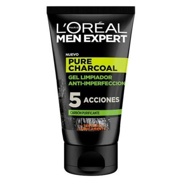 Pure Charcoal Facial Cleansing Gel L'Oreal Make Up (100 ml)