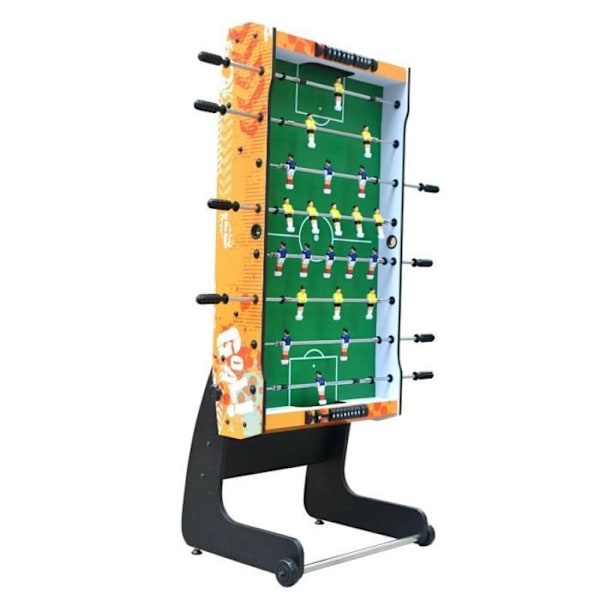 Sammenfoldelig bordfodbold til børn - DEVESSPORT - Fra 7 år - Mål 121 x 61 x 80 cm - Vægt 24 kg