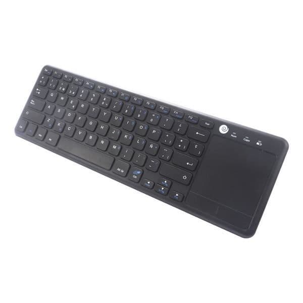Trådløst tastatur - CoolBox - COO-TEW01-BK - Sort - Touchpad - QWERTY
