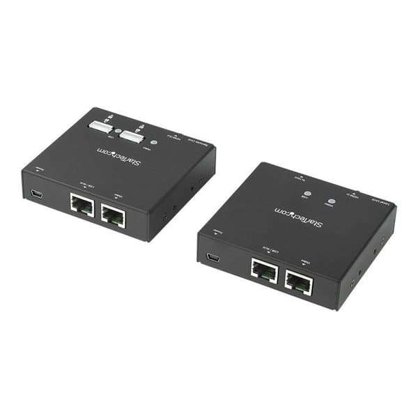 HDMI-forlænger - STARTECH.COM - Cat6 - 50 m - USB 2.0-hub - 1080p - Plug-and-play