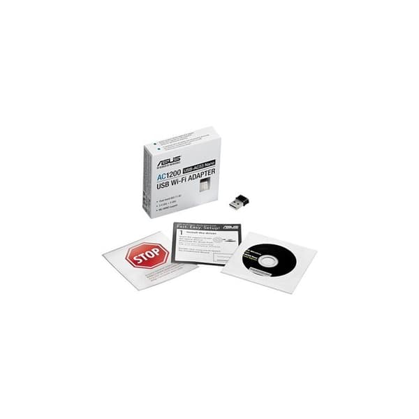 Asus USB-AC53 Nano Wifi-adapter Sort