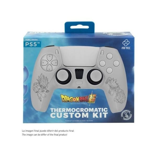 Tilbehørssæt - KUN TIL SPIL - Dragon Ball Super - PS5-controller - Gennemsigtig - 2 års garanti Transparent