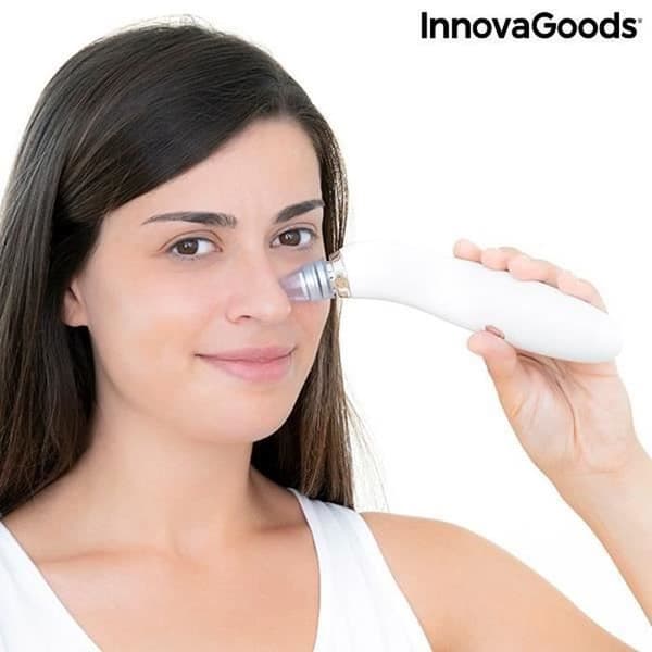 Elektrisk ansigtsskrubber til sorte prikker - Innovagoods Pore-Off Vit