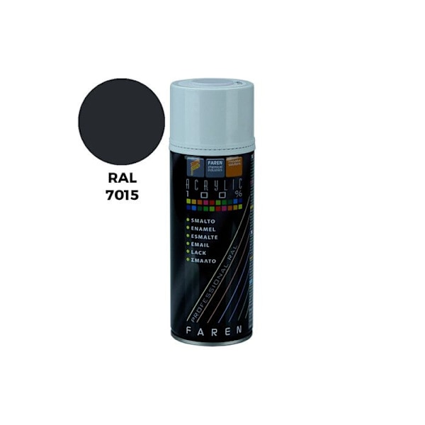 Spray Ral 7015 Grå Skifer 400ml.