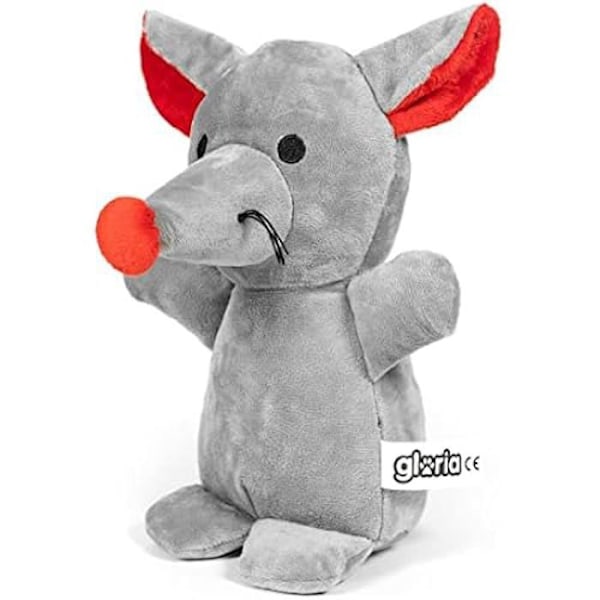 Plyshund - GLORIA - Lagun Mouse - Polyester - Gummi - EVA