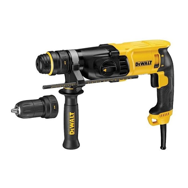 Perforator med mejselfunktion SDS+ 3 modes 26 mm i standardkasse - DEWALT - D25134K