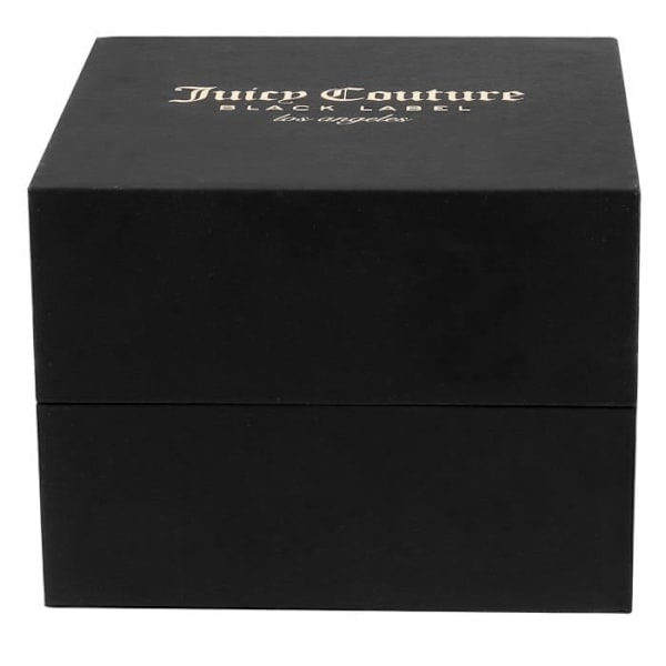 Juicy Couture sort dameur JC/1144MTBK - Quartz - Alfanumerisk - Voksen