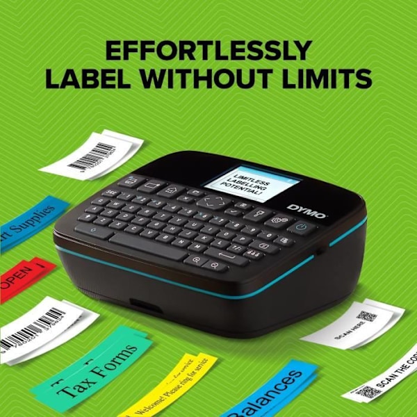 DYMO LabelManager 640CB Bärbar Etikettmaskin Uppladdningsbar Dubbel Anslutning