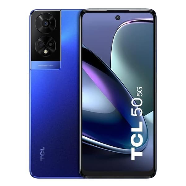 Smartphone - TCL - 50 5G - 128Go - Skærm 6.6 tommer - Dobbelt SIM - Android