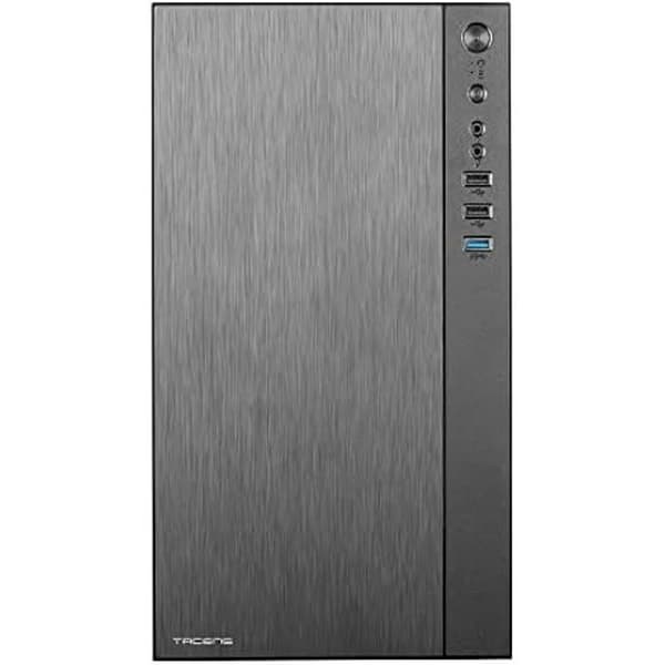 TACENS ANIMA ACX500, Micro ATX PC etui, 12 cm blæser, 500W strømforsyning, USB 3.0, Sort