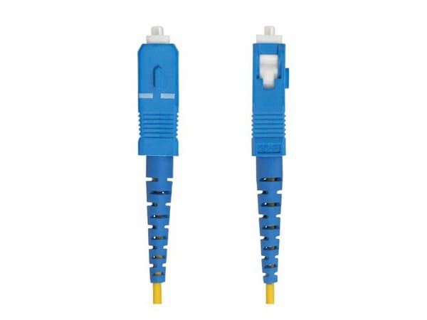 Fiber Optisk Kabel - STARTECH - 5m - LC til SC - Enkelt Mode - Gul - Simplex