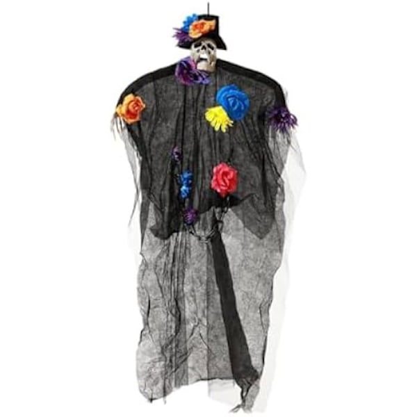 Festdekoration - BigBuy Home - Mexicansk Halloween - 100 cm - Flerfarvet - Etnisk Flerfärgad