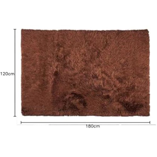 Matta - PRESENTDEKOR - Brun - 120 x 180 cm - Rektangulär - Inomhus Flerfärgad