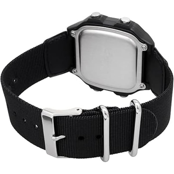 Ur - CASIO - AE-1200WHUB-8AVEF - Nylon Sort - Vandafvisende 10 bar - Digital Svart