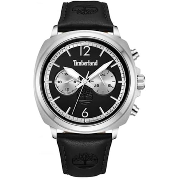 Ur - TIMBERLAND - TDWGF0028202 - Sort læder - Vandafvisning 5 ATM - Quartz bevægelse Svart