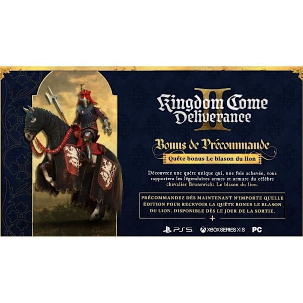 Kingdom Come: Deliverance II - Day One Edition - Xbox Series X-spel