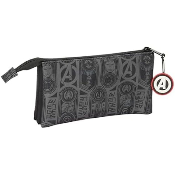 Trousse Triple - SAFTA - Avengers Vendetta - Bekväm - Mångsidig - För Skolbarn
