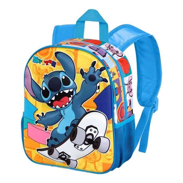 3D pieni reppu - Disney Lilo ja Stitch skeittari - Keltainen - Lapsi - Lasten tyyli - Esikoulu Gul