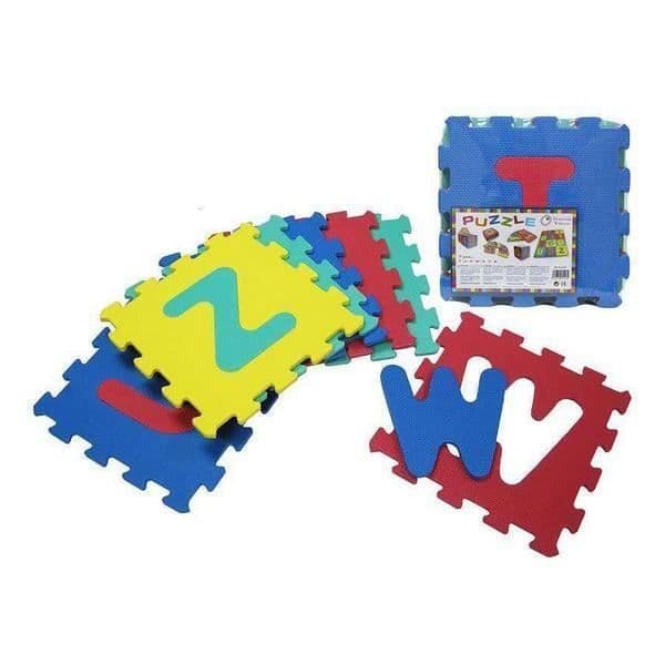 Eva Puzzle (32 x 32 cm) - BigBuy Fun - 7 kpl - Musta Sort