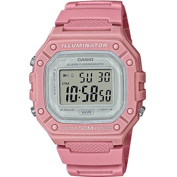 CASIO - Hartsikello - BASIC - Vaaleanpunainen
