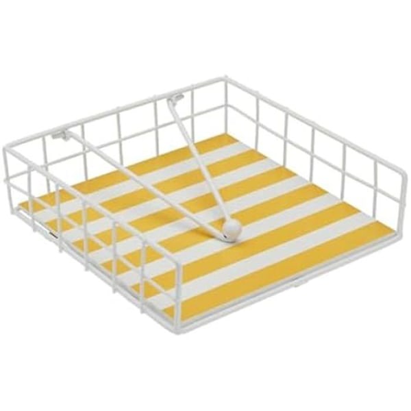 Håndklædeholder - Versa - Gul - Metal - 35 x 0,03 x 25 cm - Flerfarvet Flerfärgad