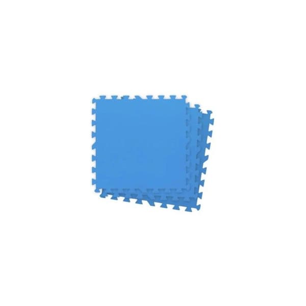 BESTWAY Bestway Sæt med 9 gulvmåtter 50 x 50 cm - blå Blå