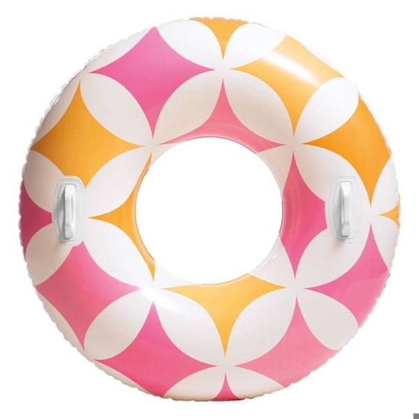 Uppblåsbar båt - Intex - Vinty - Rund - 1,14 m - 2 handtag - 220 lb max Flerfärgad
