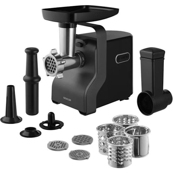 Hakkekødshakker - Sencor - SMG 5400BK Svart silver