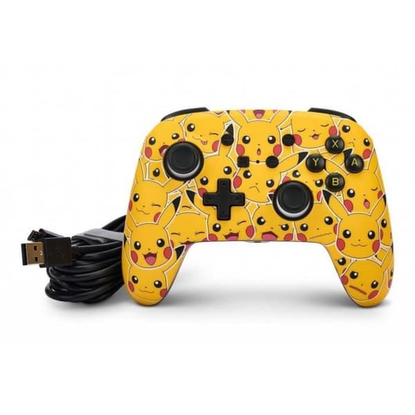 Spilkonsol - Pikachu - Humør - Kablet - Hvid - Gul Gul