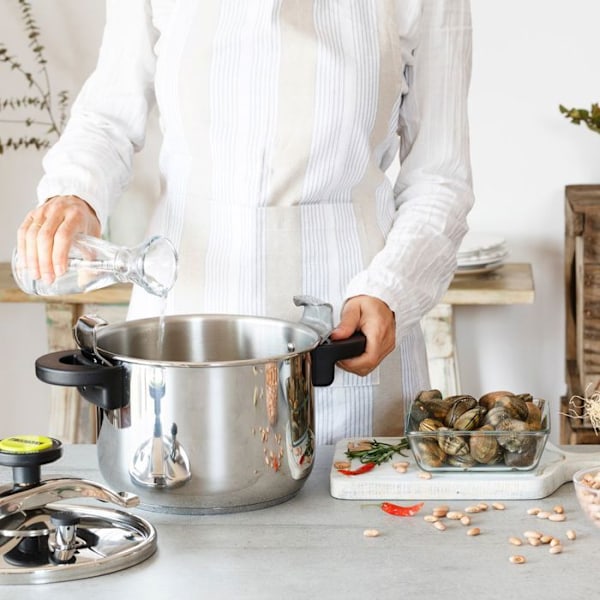 Express Stock Pots Monix M530001 4 L Rustfrit stål