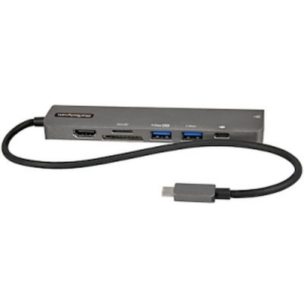StarTech.com - DKT30CHSDPD1 - USB-C Multiport Adapter, USB-C til HDMI 2.0 4K 60Hz, 100W PD Passthrough