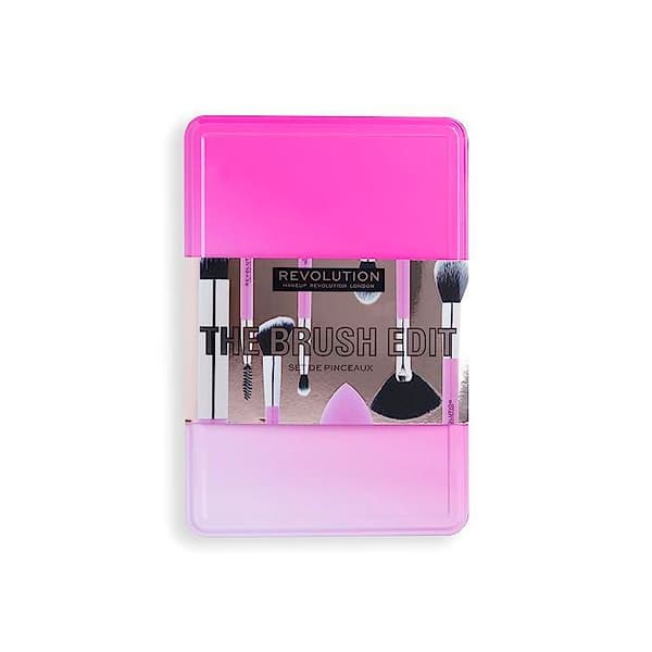 Børstesæt - The Brush Edit - 8 stykker - Rosa - Ideel til makeup Rose