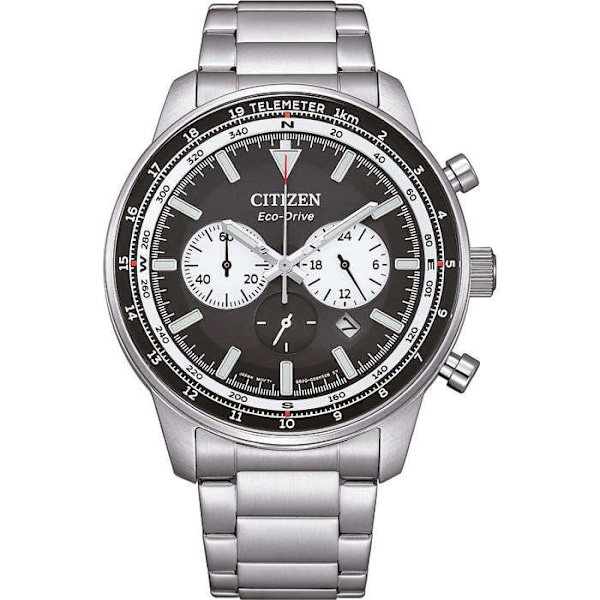 Klocka - Silverfärgad Stål/Stål - Citizen - CA4500-91E Silver, Svart