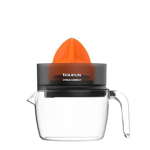 Citruspress - Citrus - Kompakt - Dubbel rotationsriktning - Extra stort kon - Behållare 800 ml
