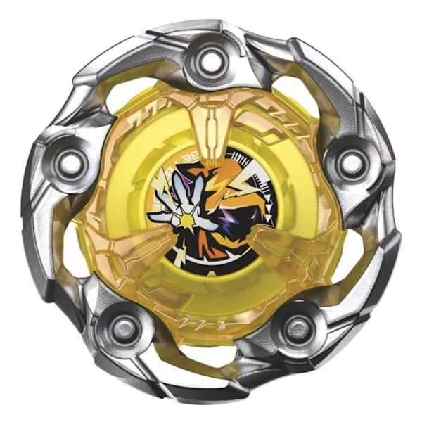 Beyblade X Startpaket Wand Wizard 5-70DB UX, uthållighetstopp och launcher, äkta Takara Tomy-topp, från 8 år. Flerfärgad