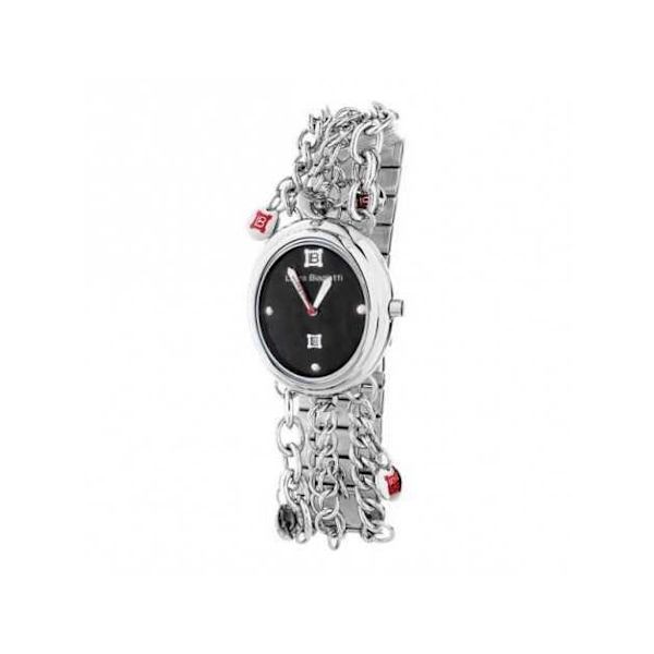 Dameur - Laura Biagiotti - LB0055L-NE - Kvarts - Ø 32 mm - Sort Stål Svart