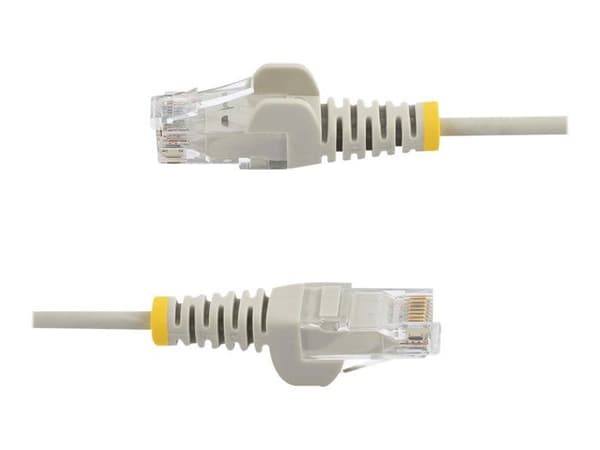 CAT6 Rj45-kaapeli - STARTECH - 2M - Ohut - 28 AWG - Väri: Musta