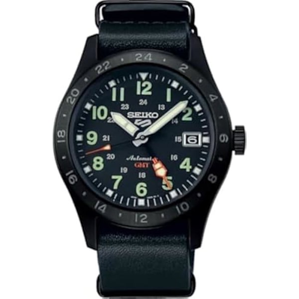 Automatisk Ur - SEIKO - SSK025K1 - Sort - Stål - 10 Atm vandtæthed