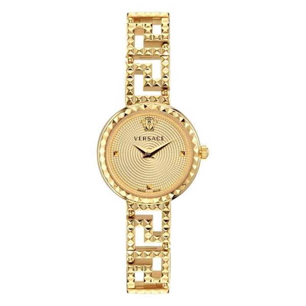 Kvinnoarmband klocka Versace - VE7A00323 i guld rostfritt stål - Vattentät 5 ATM gyllene