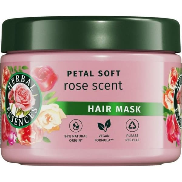 HERBAL ESSENCES Masque til Hår med Rosenblade 500ml