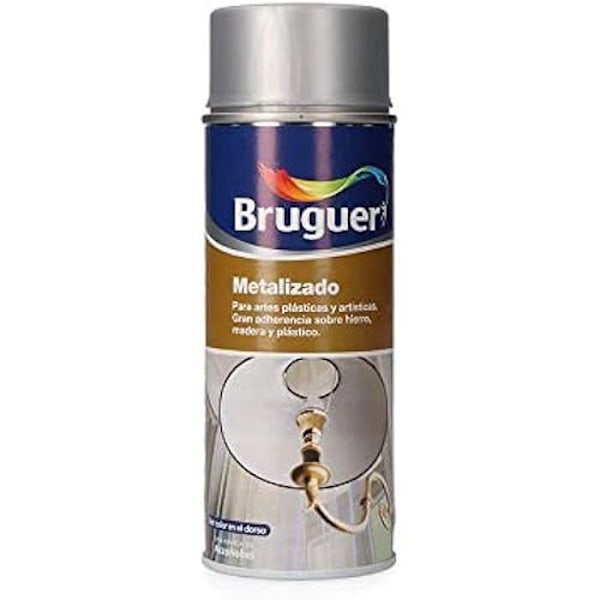 METALIZADO SPRAY PLATA 0,4L 5198002 BRUGUER Pengar