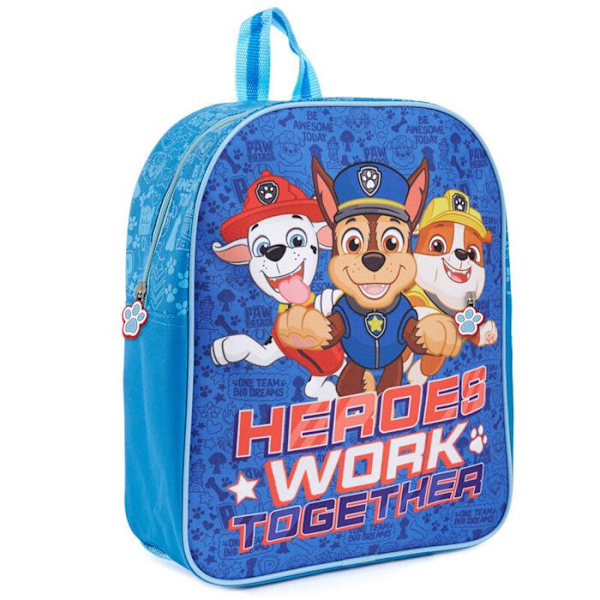 Rygsæk - Educa Borras - Paw Patrol - 15,5x30x1 cm - Blå - Legesyg blå