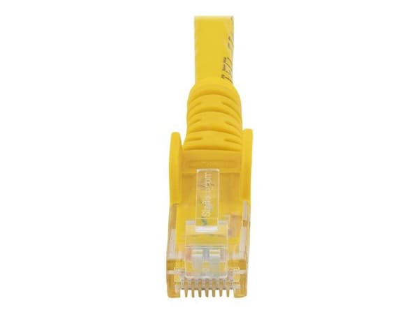 STARTECH Hookless Cat6 UTP netværkskabel - 5m gul - Anti-Snag RJ45 Ethernet ledning - Patch kabel